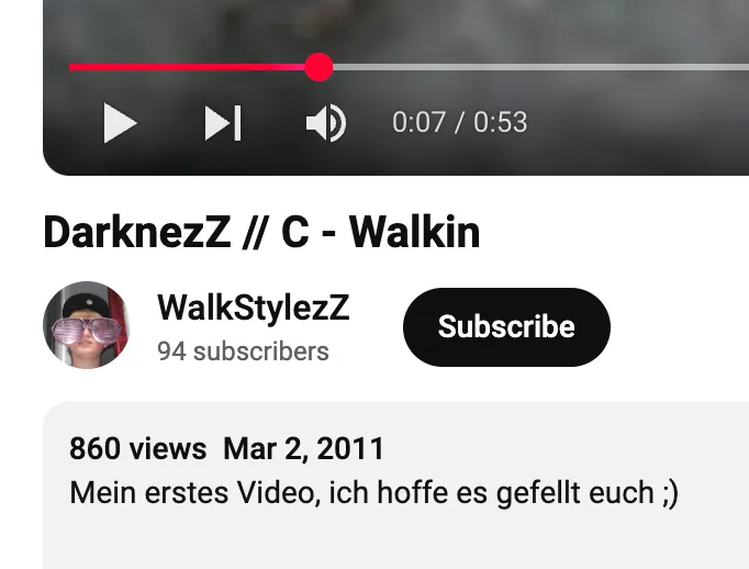 The Start, 2011 — Ricardo Gorski career milestone